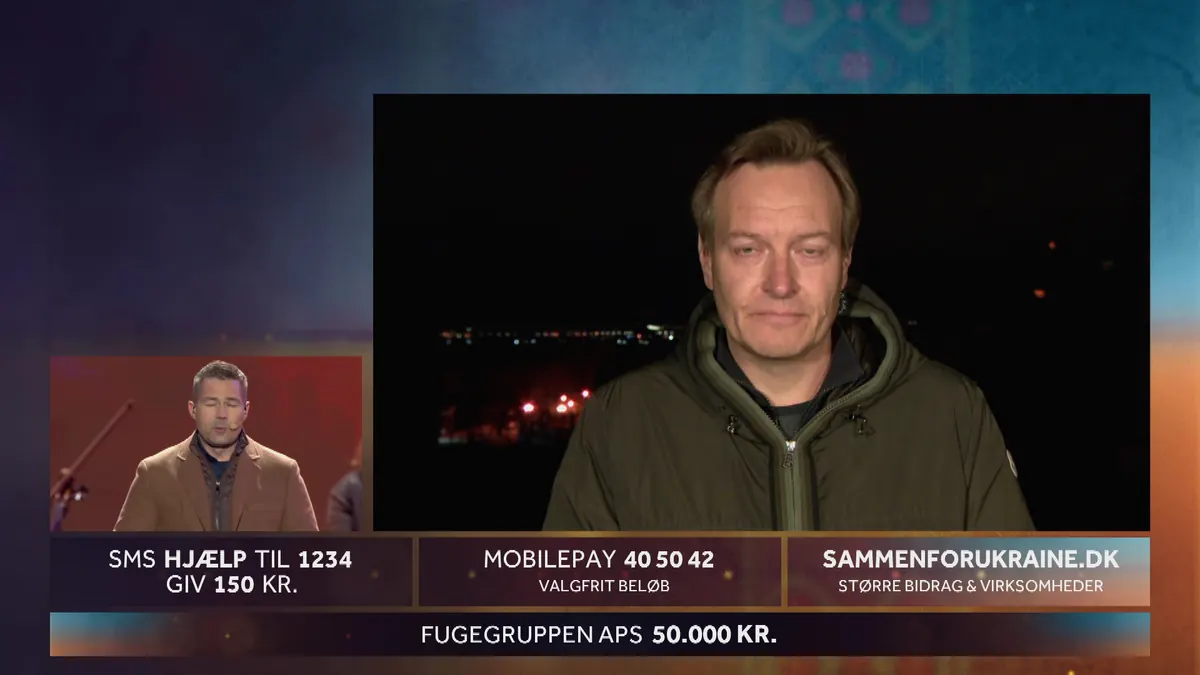 Fugegruppen ApS støtter Sammen for Ukraine med 50.000 kr.